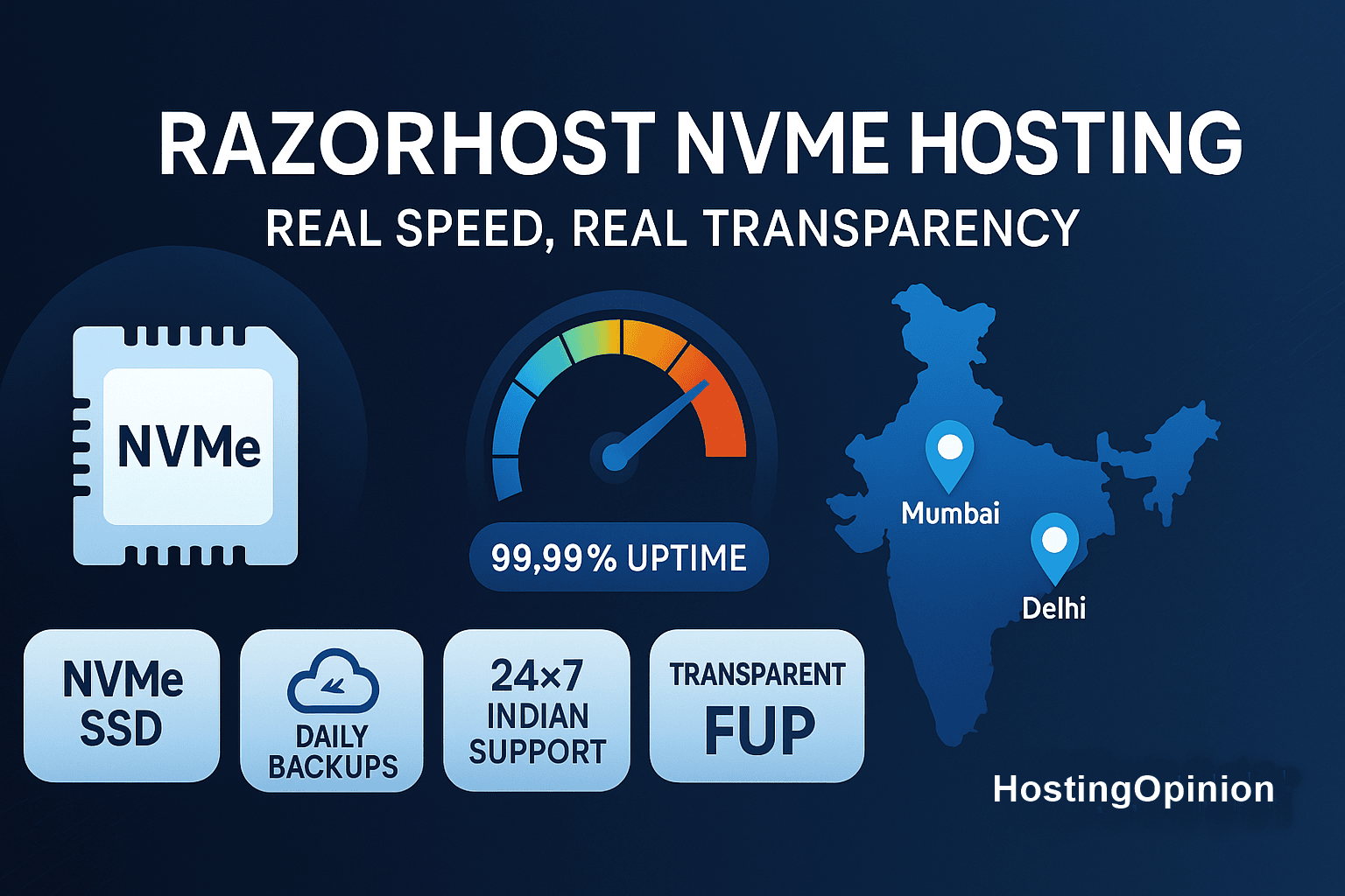 Razorhost NVMe Hosting 2025 India